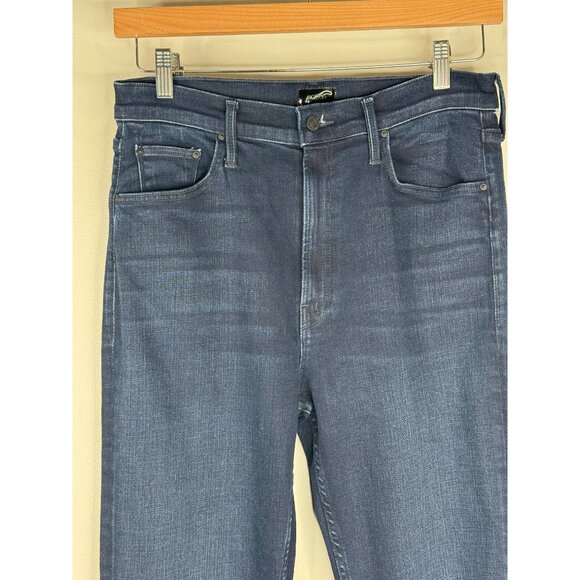 MOTHER High Waisted Rider Skimp in Catch Me If You Can Size 31 New - Picture 6 of 8